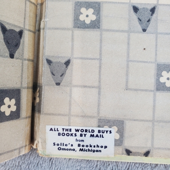 1938 print "Little Red Riding Hood" children's book - Picture 8 of 10